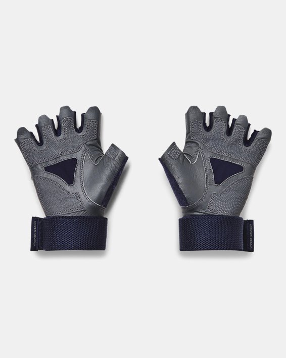 Men's UA Weightlifting Gloves in Blue image number 1